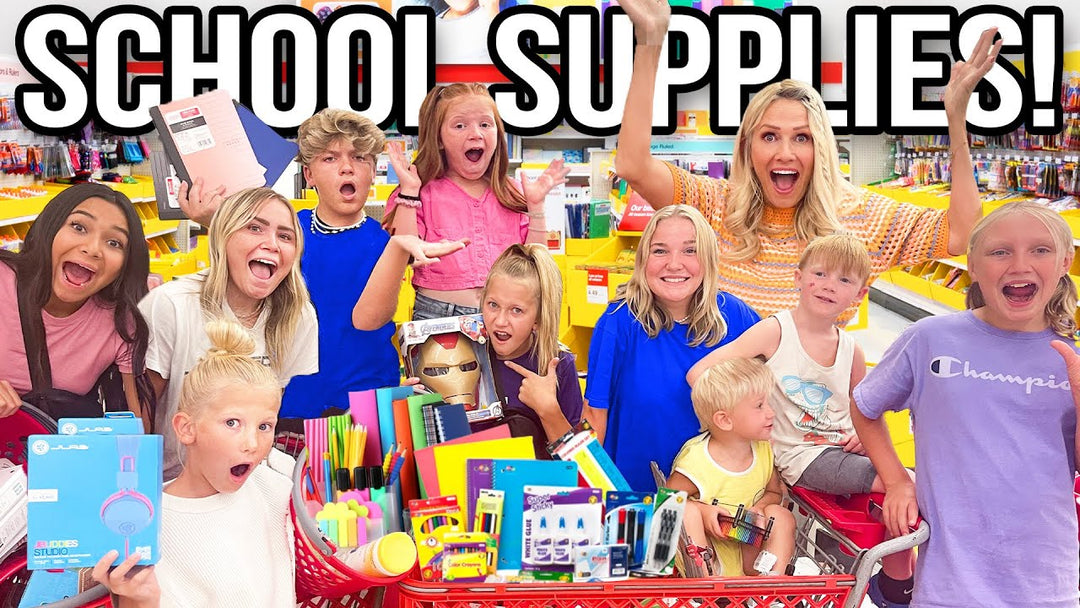 The Ultimate Guide to Back-to-School Shopping for a Big Family