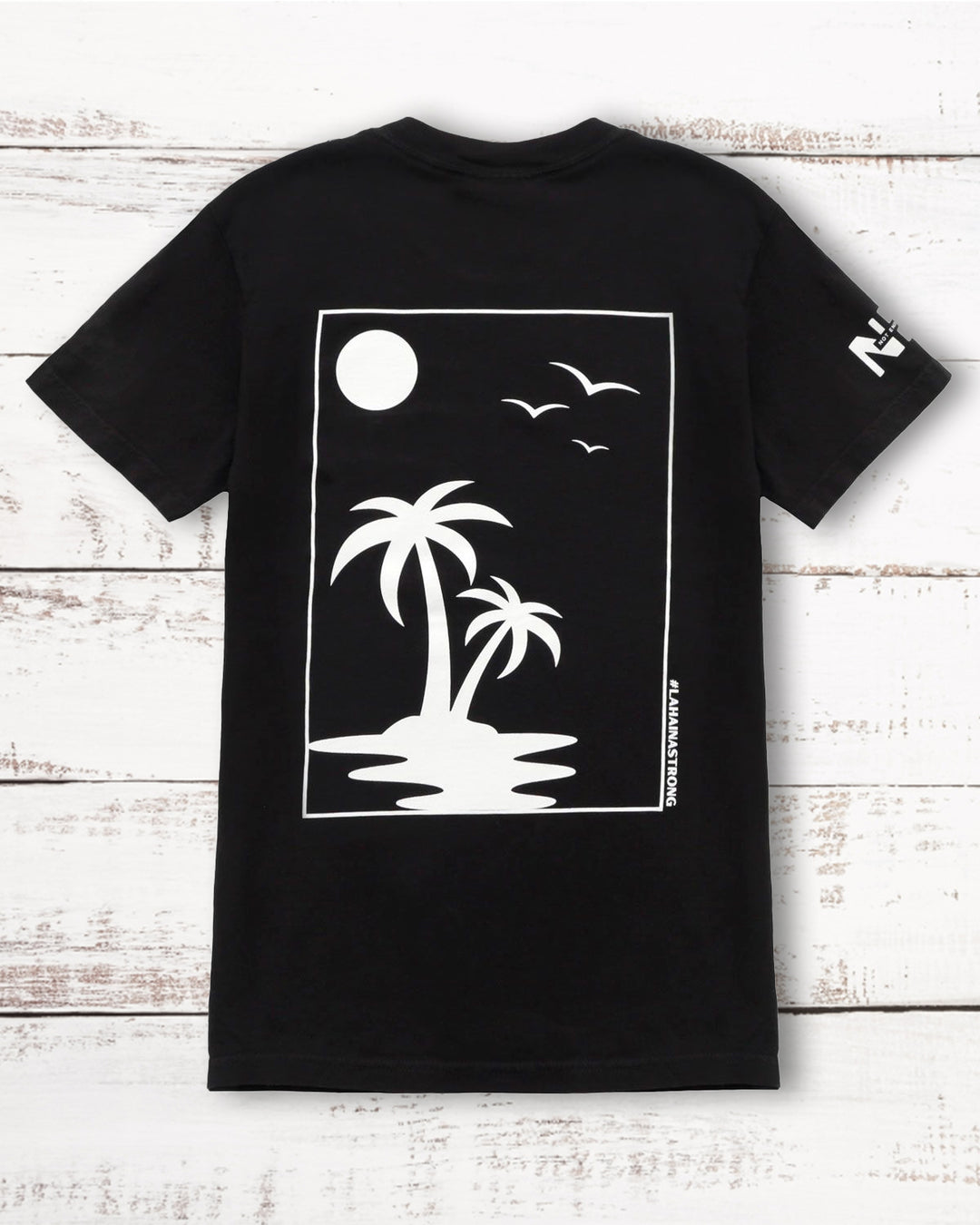Not Nelsons Lahaina – Strong Black - Enough T-Shirt